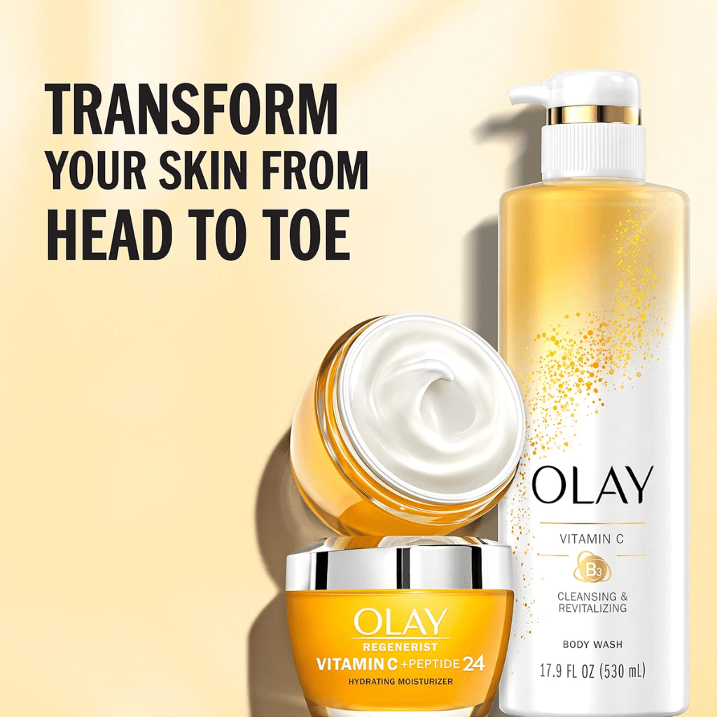 Look Alyfe Olay Cleansing & Brightening Body Wash with Vitamin B3 & Vitamin C - 591ml