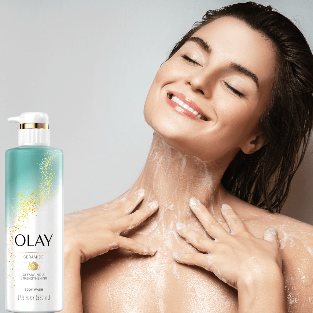 Look Alyfe Olay Cleansing & Strengthening Ceramide Body Wash with Vitamin B3 - 530ml