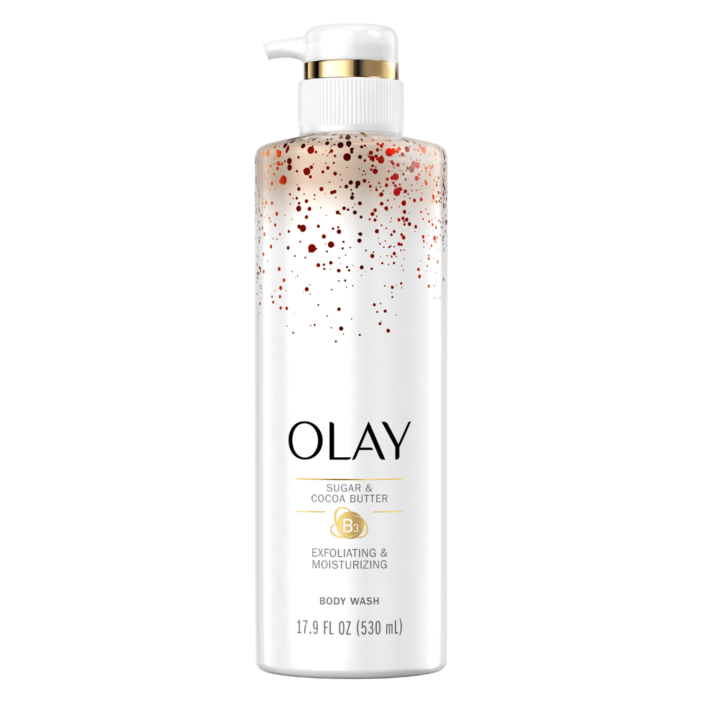 Look Alyfe Olay Exfoliating & Moisturizing Body Wash with Sugar, Cocoa Butter & Vitamin B3 - 530ml