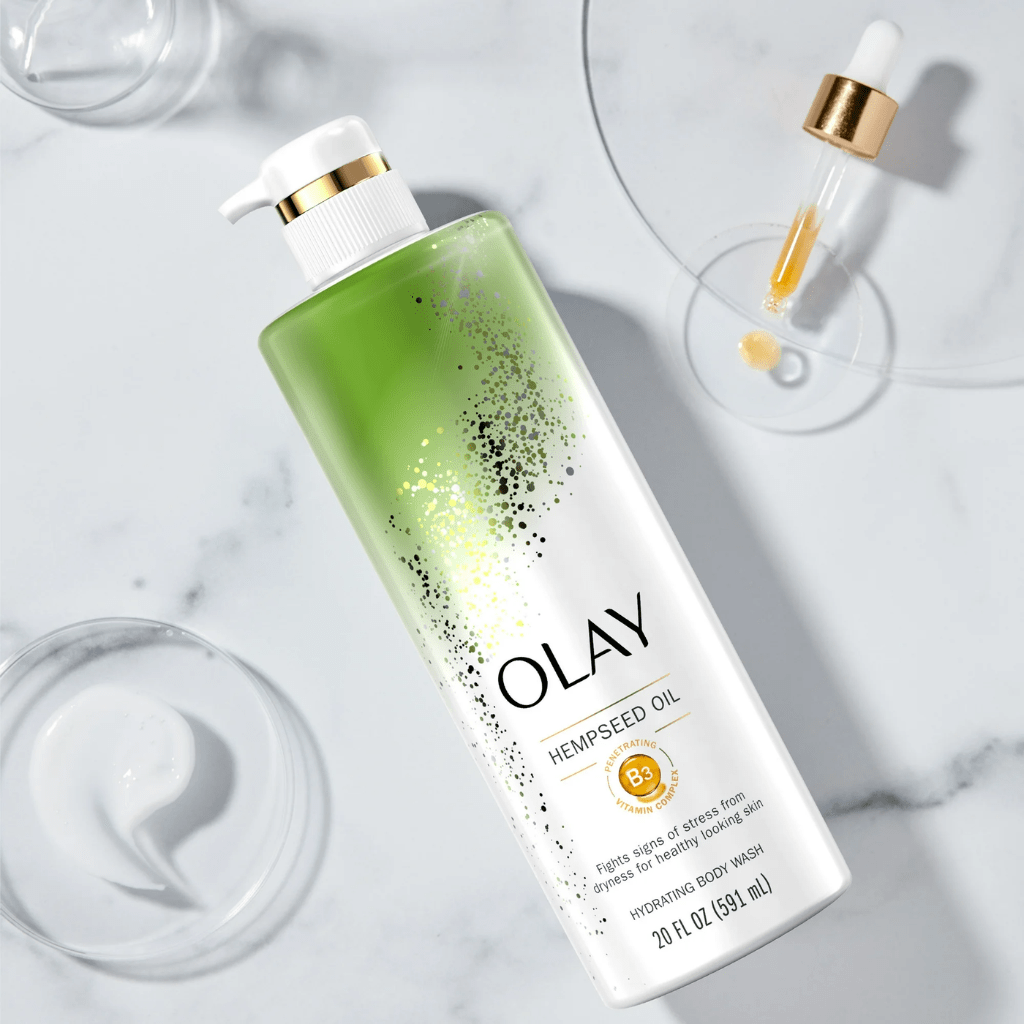 Look Alyfe Olay Hydrating Body Wash with Hempseed Oil & Vitamin B3 - 591ml