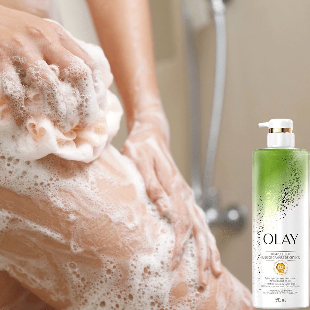 Look Alyfe Olay Hydrating Body Wash with Hempseed Oil & Vitamin B3 - 591ml