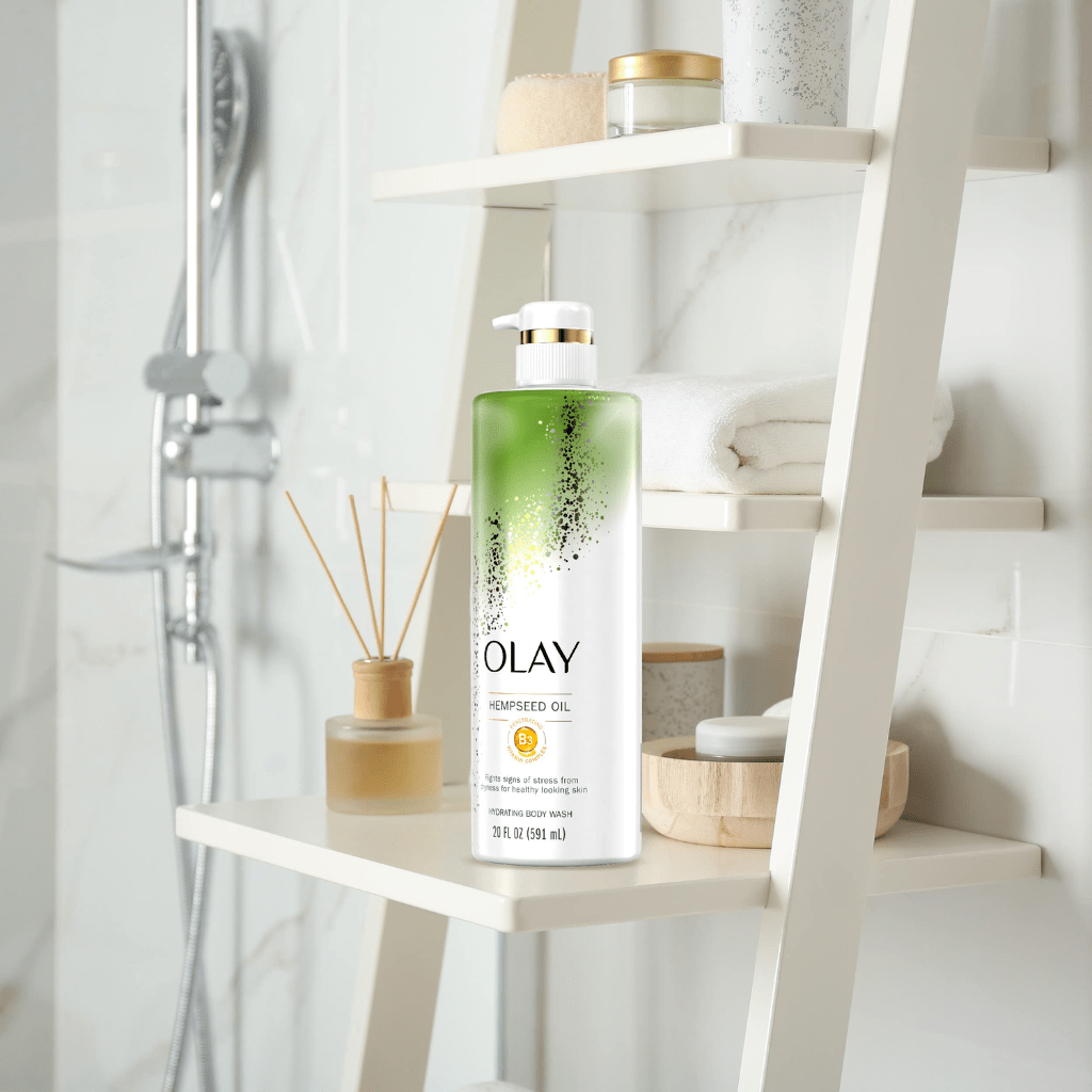 Look Alyfe Olay Hydrating Body Wash with Hempseed Oil & Vitamin B3 - 591ml