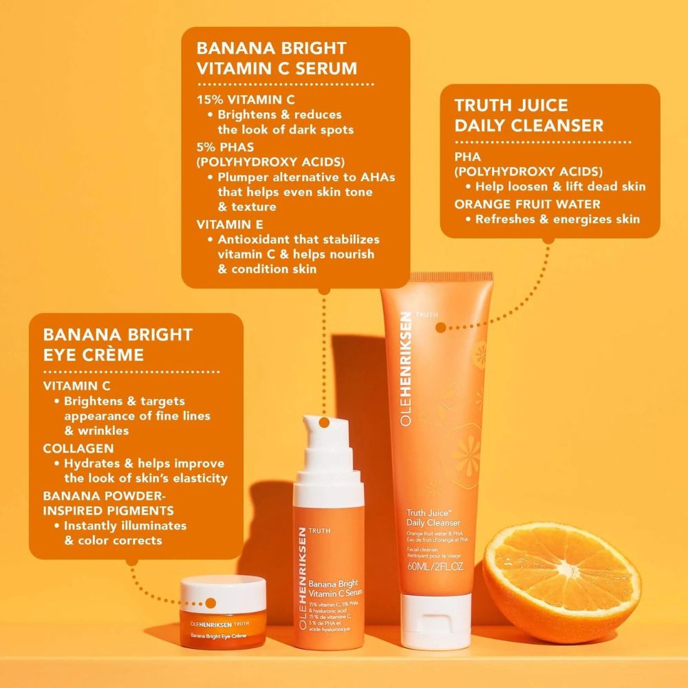 Look Alyfe Ole Henriksen Bright From the Start Daily Skincare Routine Set