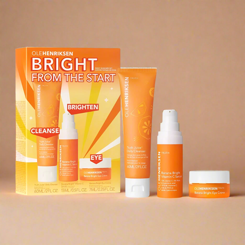 Look Alyfe Ole Henriksen Bright From the Start Daily Skincare Routine Set