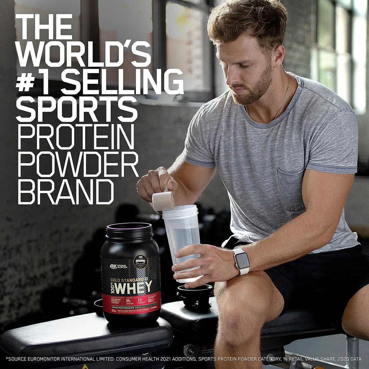 Look Alyfe Optimum Nutrition Gold Standard 100% Whey Protein Powder