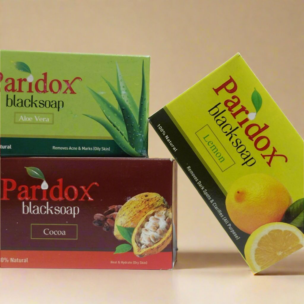 Look Alyfe Paridox Lemon Black Bar Soap - 150g