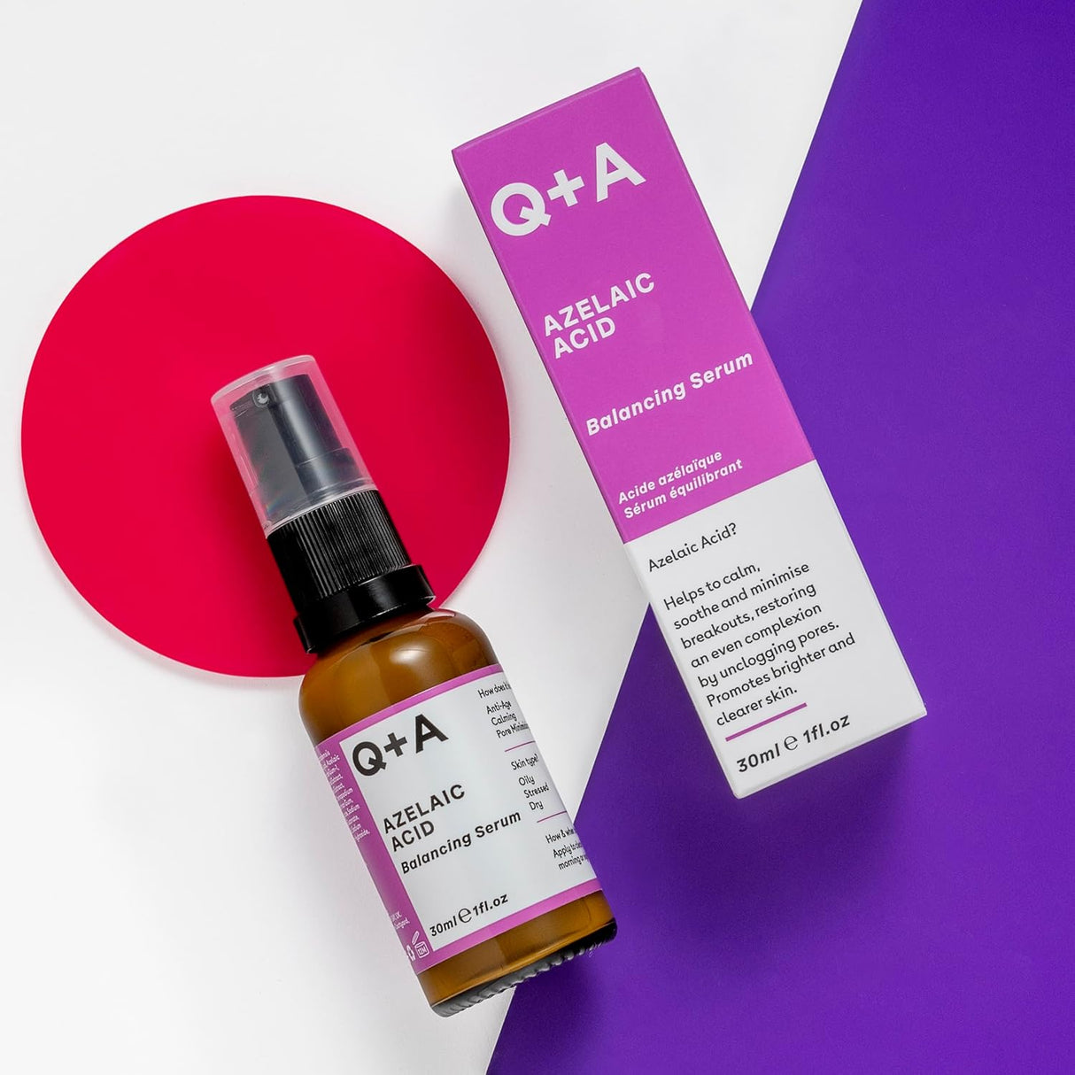 Look Alyfe Q+A Azelaic Acid Balancing Serum - 30ml