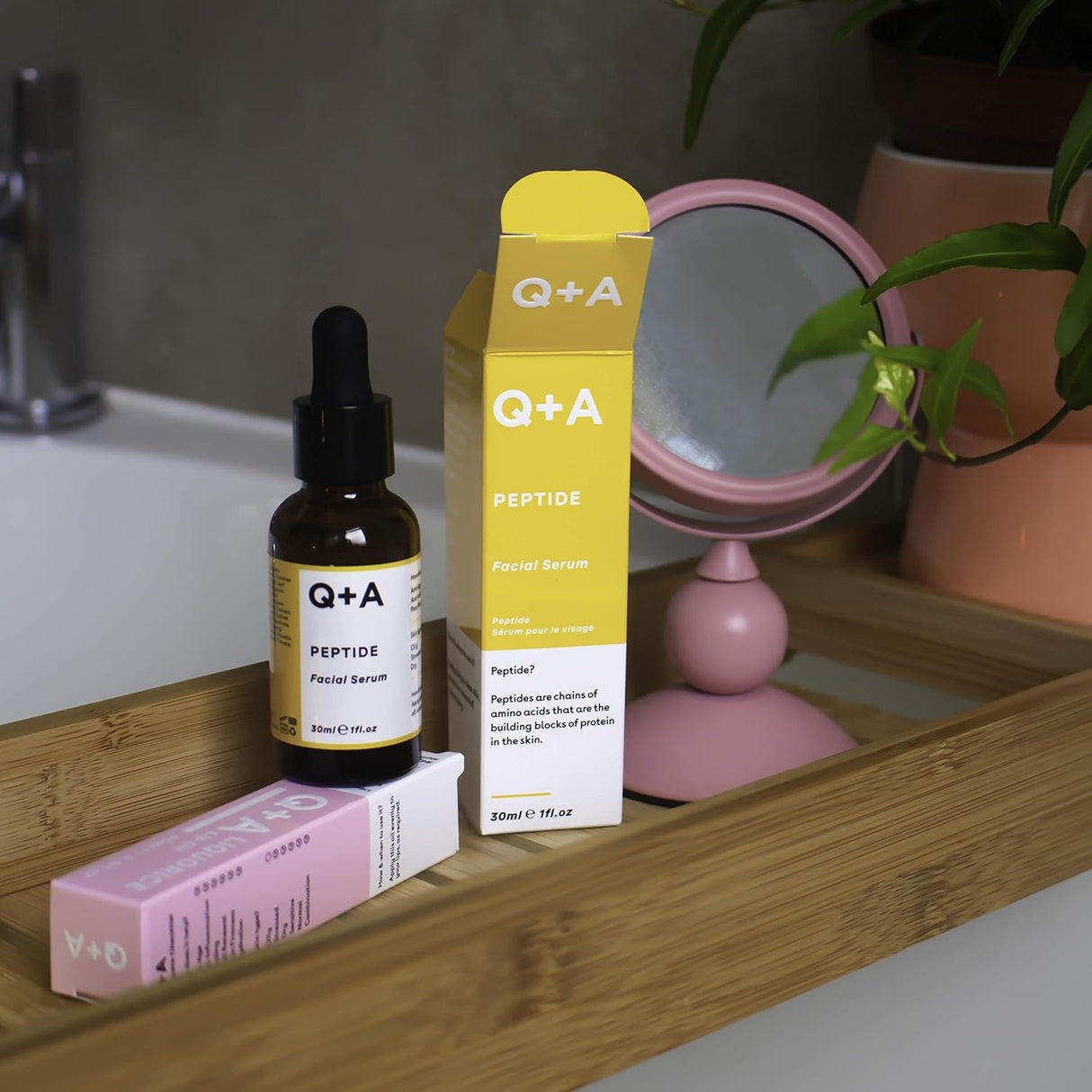 Look Alyfe Q+A Peptide Facial Serum - 30ml