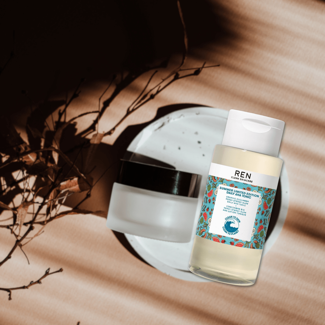 Look Alyfe Ren Clean Skincare Summer Limited Edition Daily AHA Tonic Brightening Face Toner - 250ml