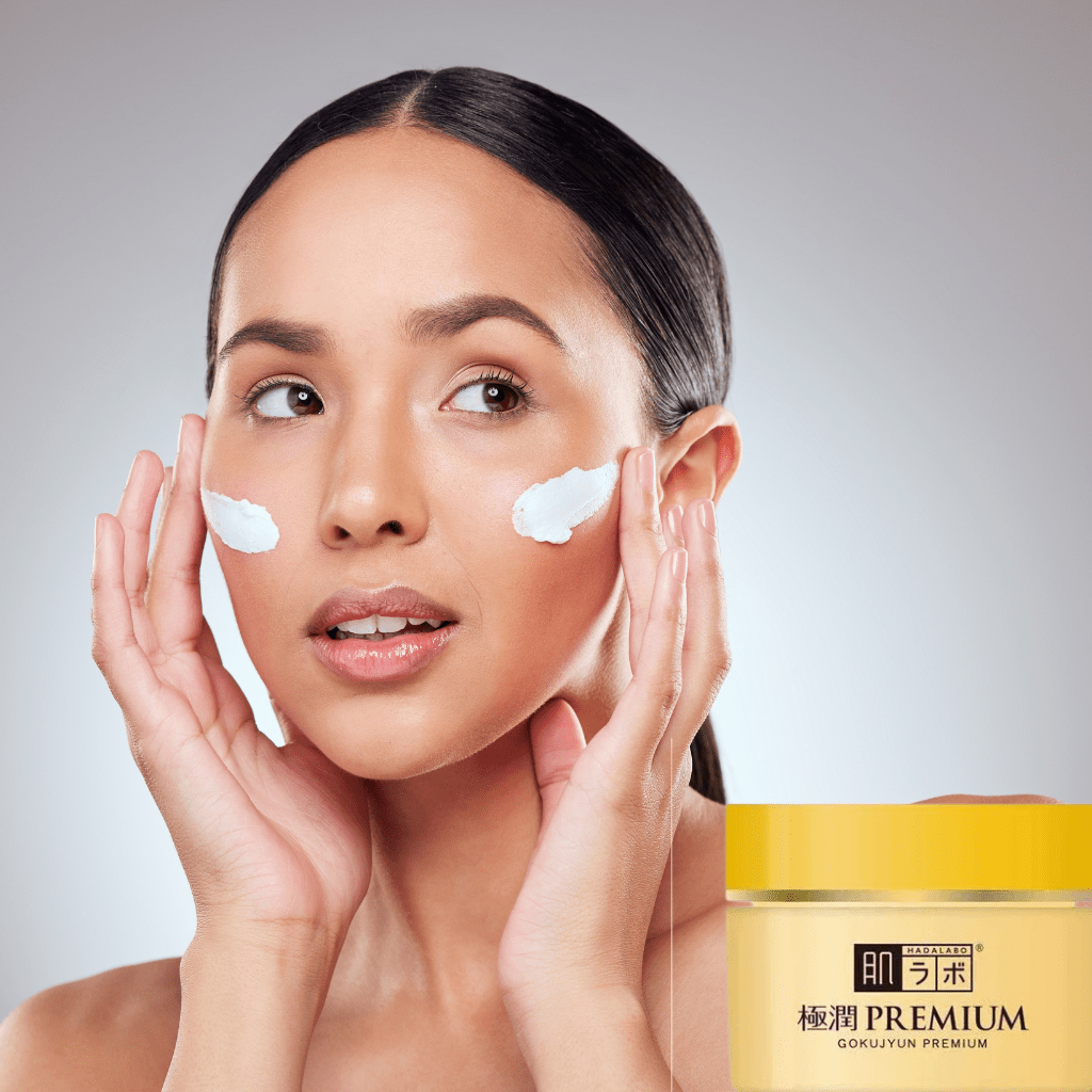 Look Alyfe Rohto Hada Labo Gokujyun Premium Face Cream - 50g