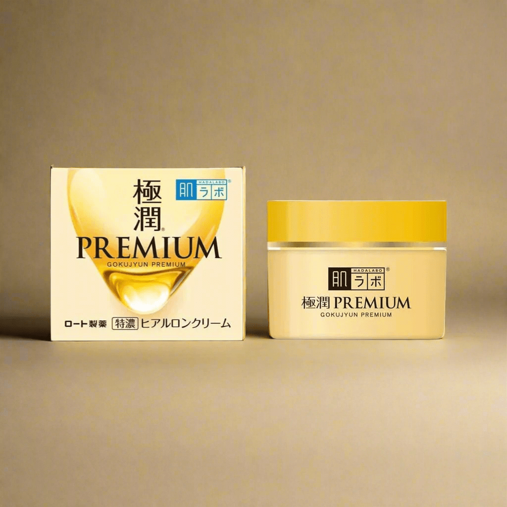 Look Alyfe Rohto Hada Labo Gokujyun Premium Face Cream - 50g