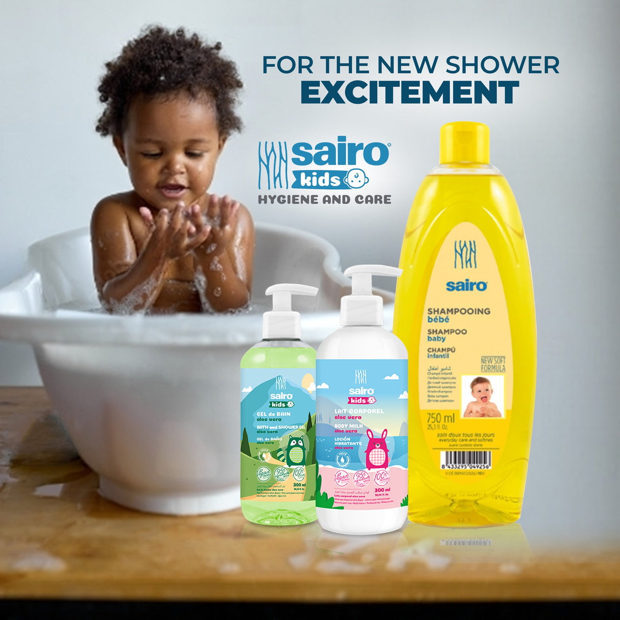 Look Alyfe Sairo Baby Shampoo Gel - 750ml