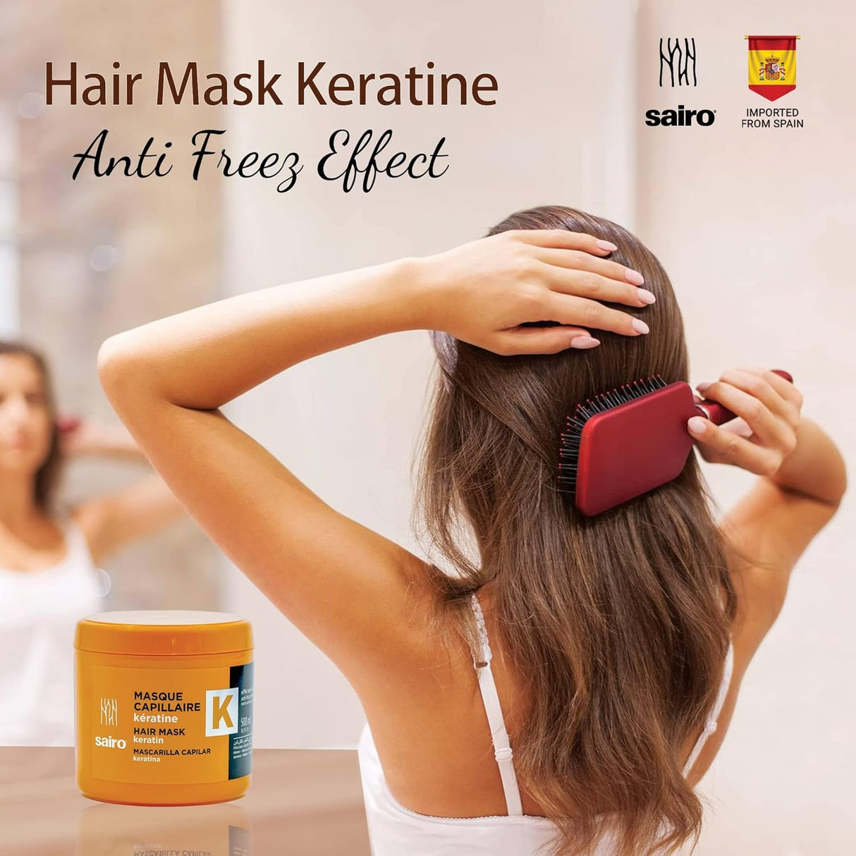 Look Alyfe Sairo Keratin Hair Mask for Strength, Hydrate & Repair - 500ml