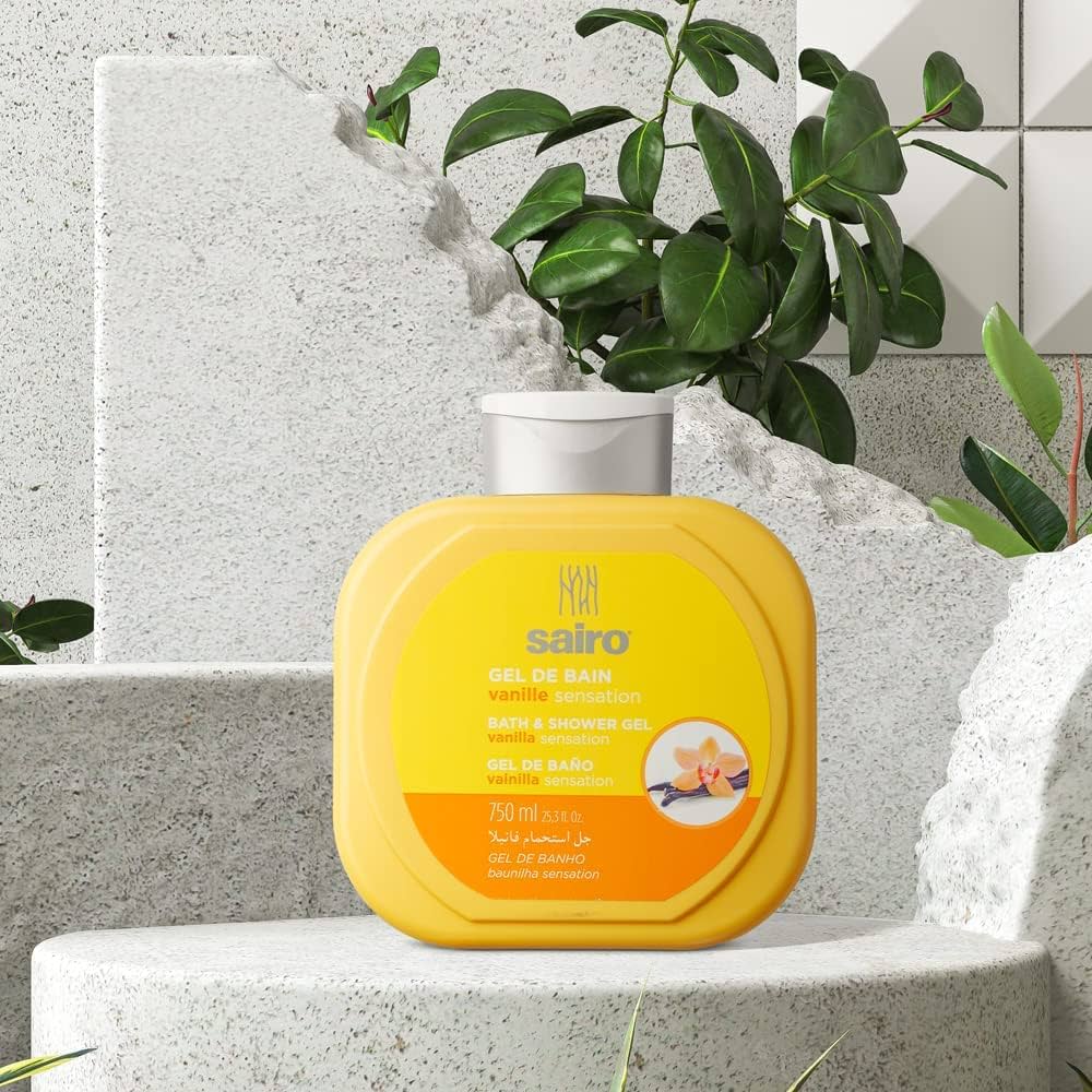 Look Alyfe Sairo Vanilla Sensation Bath And Shower Gel - 750ml