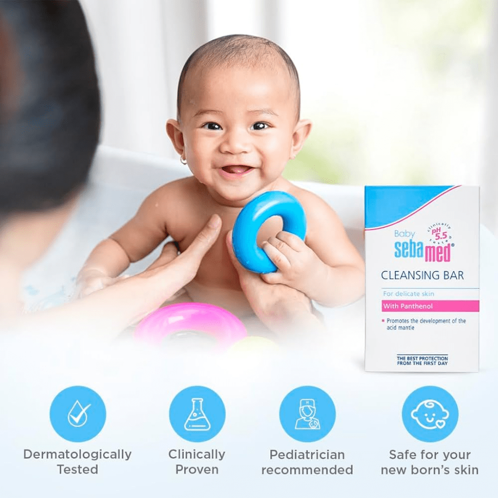 Look Alyfe Sebamed Baby Children's Cleansing Bar