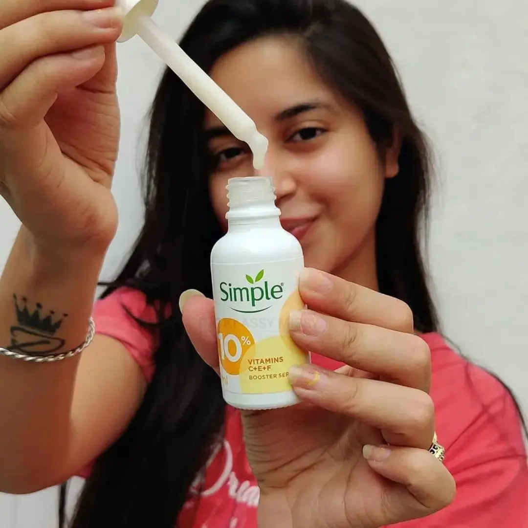 Look Alyfe Simple 10% Vitamins C + E + F Booster Serum - 30ml