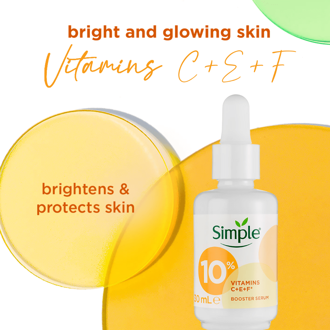 Look Alyfe Simple 10% Vitamins C + E + F Booster Serum - 30ml