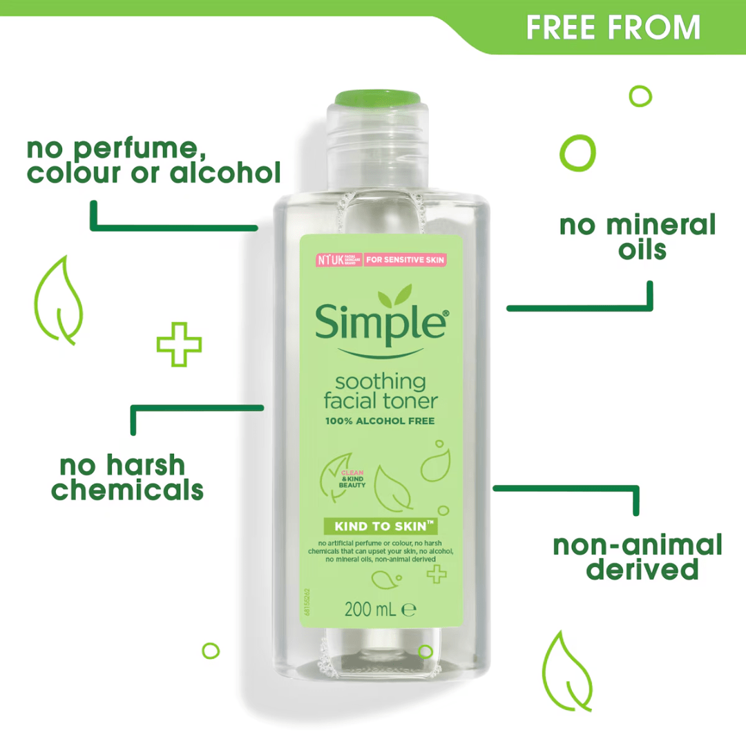 Look Alyfe Simple Kind to Skin Soothing Facial Toner - 200ml