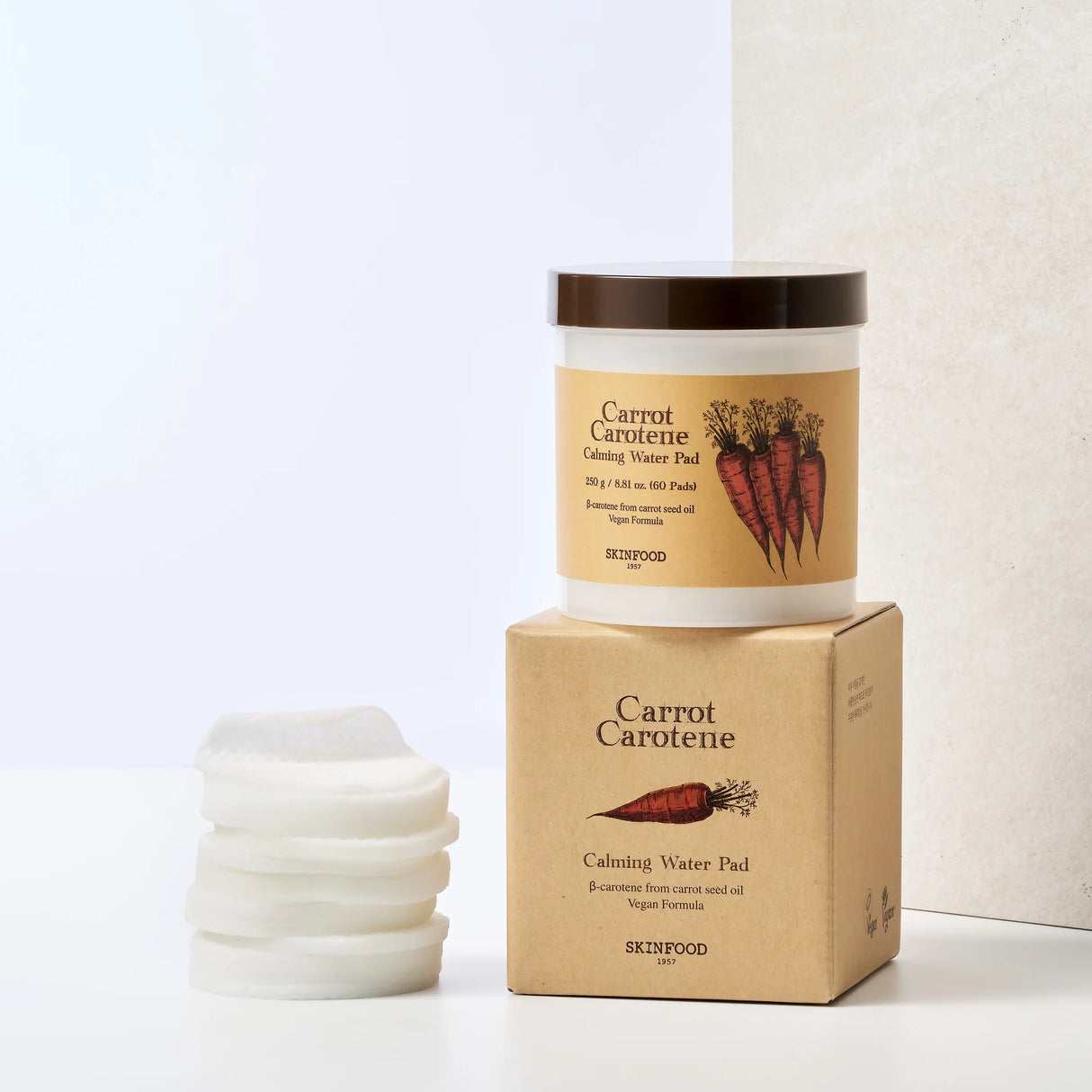 Look Alyfe Skinfood Carrot Carotene Calming Water Pad - 250g