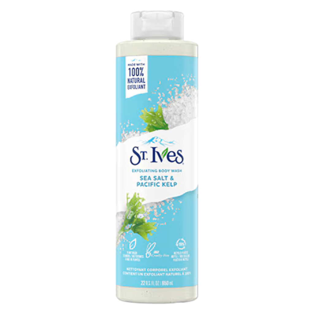 Look Alyfe St Ives Exfoliating Body Wash Sea Salt & Pacific Kelp - 650ml