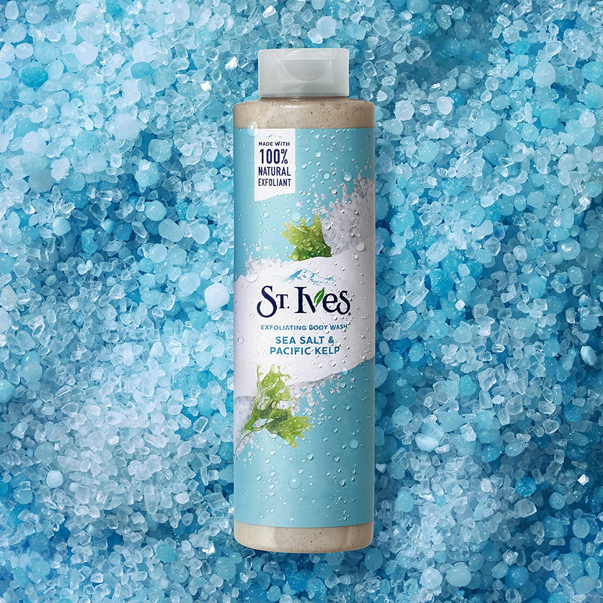 Look Alyfe St Ives Exfoliating Body Wash Sea Salt & Pacific Kelp - 650ml