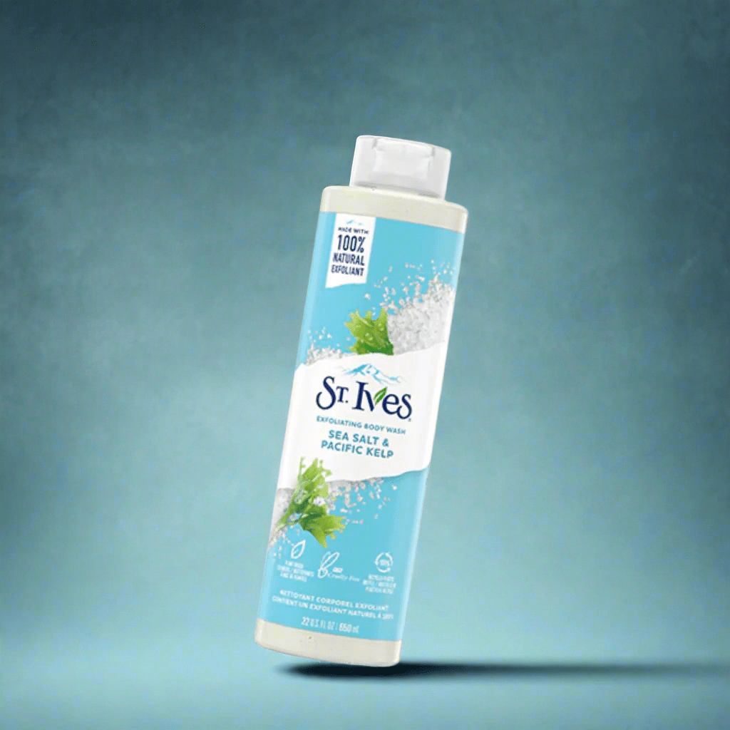 Look Alyfe St Ives Exfoliating Body Wash Sea Salt & Pacific Kelp - 650ml