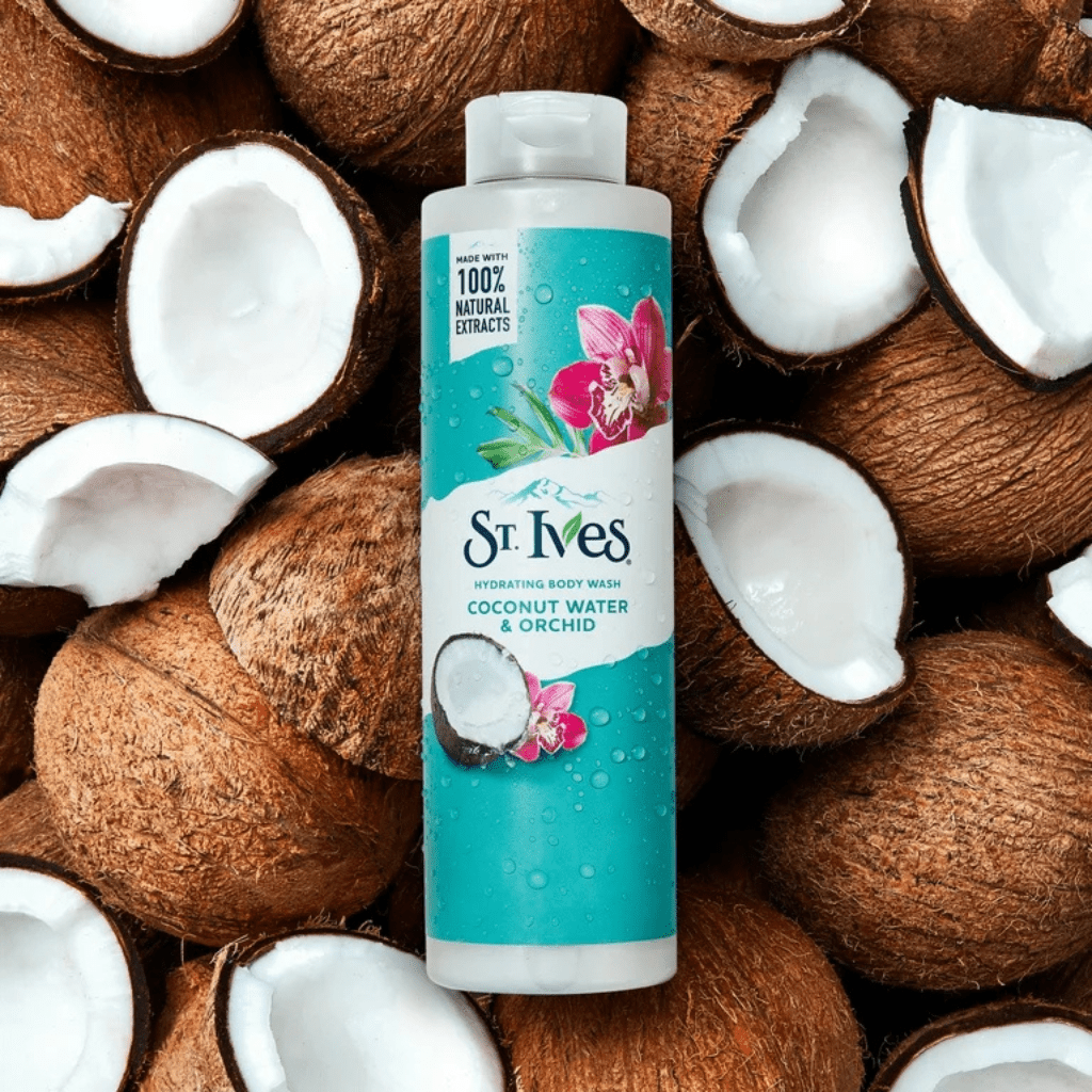 Look Alyfe St Ives Hydrating Body Wash Coconut Water & Orchid - 650ml