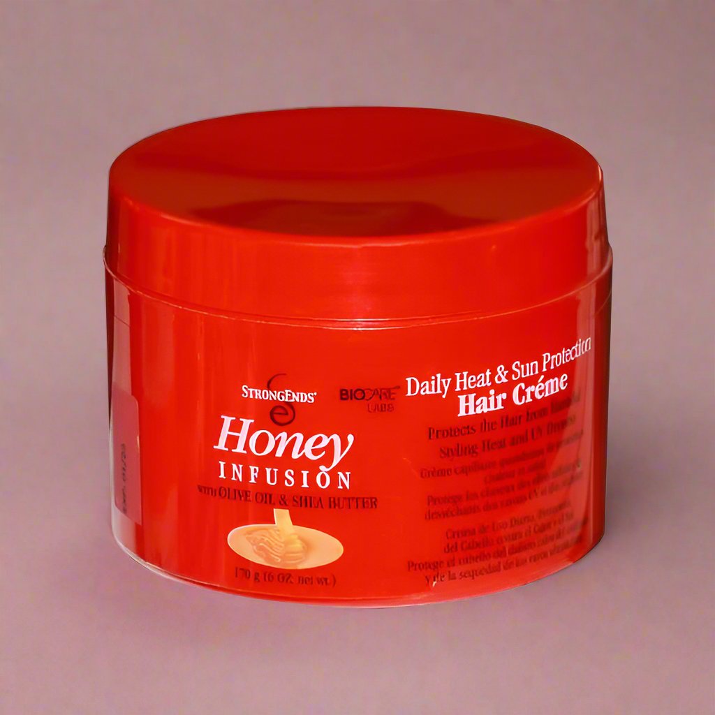 Look Alyfe Strong Ends Honey Infusion Daily Heat & Sun Protection Hair Crème - 170g