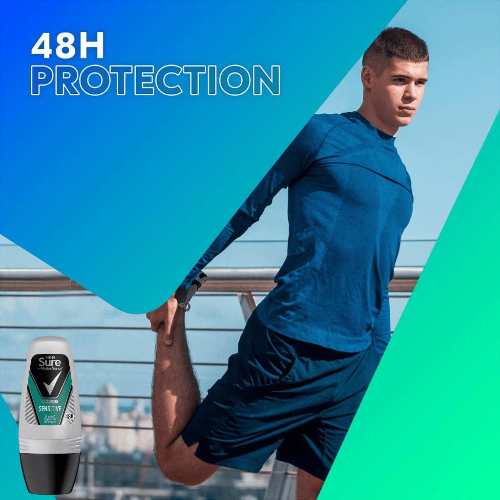 Look Alyfe Sure Men Sensitive Fresh Anti-Perspirant Roll-on - 50ml