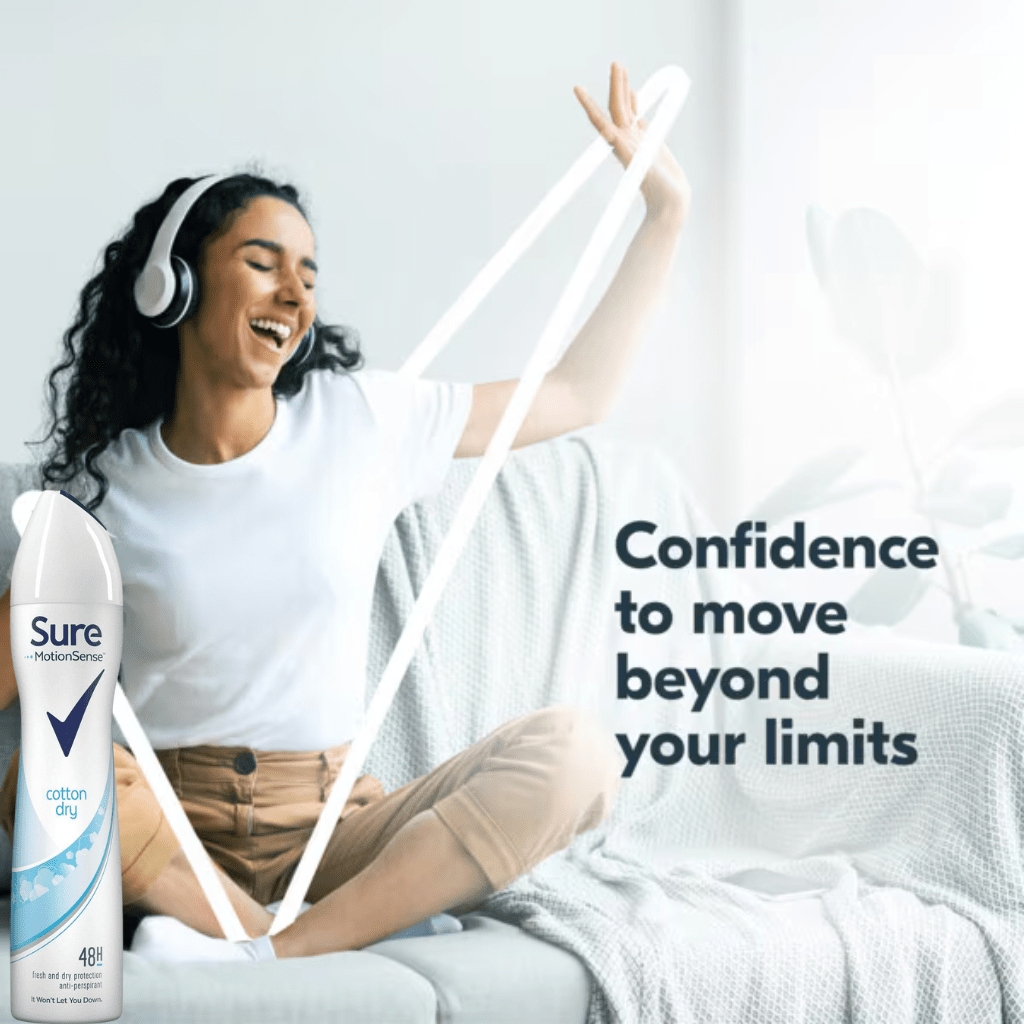 Look Alyfe Sure Women Cotton Dry Deodorant Body Spray - 250ml