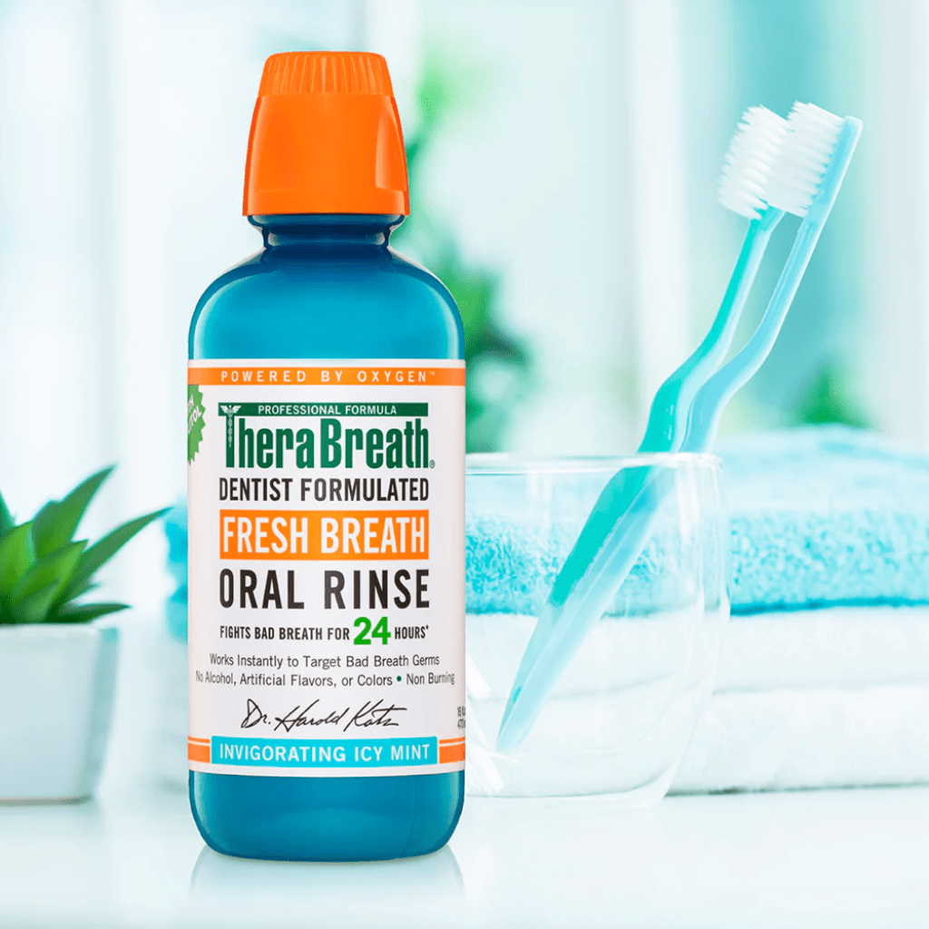 Look Alyfe Therabreath Invigorating Icy Mint Oral Rinse - 473ml