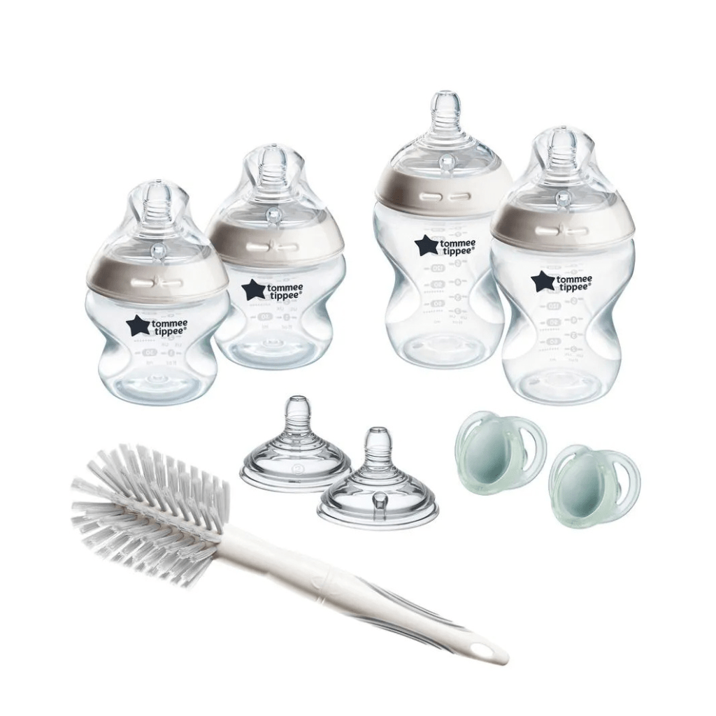 Look Alyfe Tommee Tippee Closer to Nature Newborn Baby Bottle Starter Set