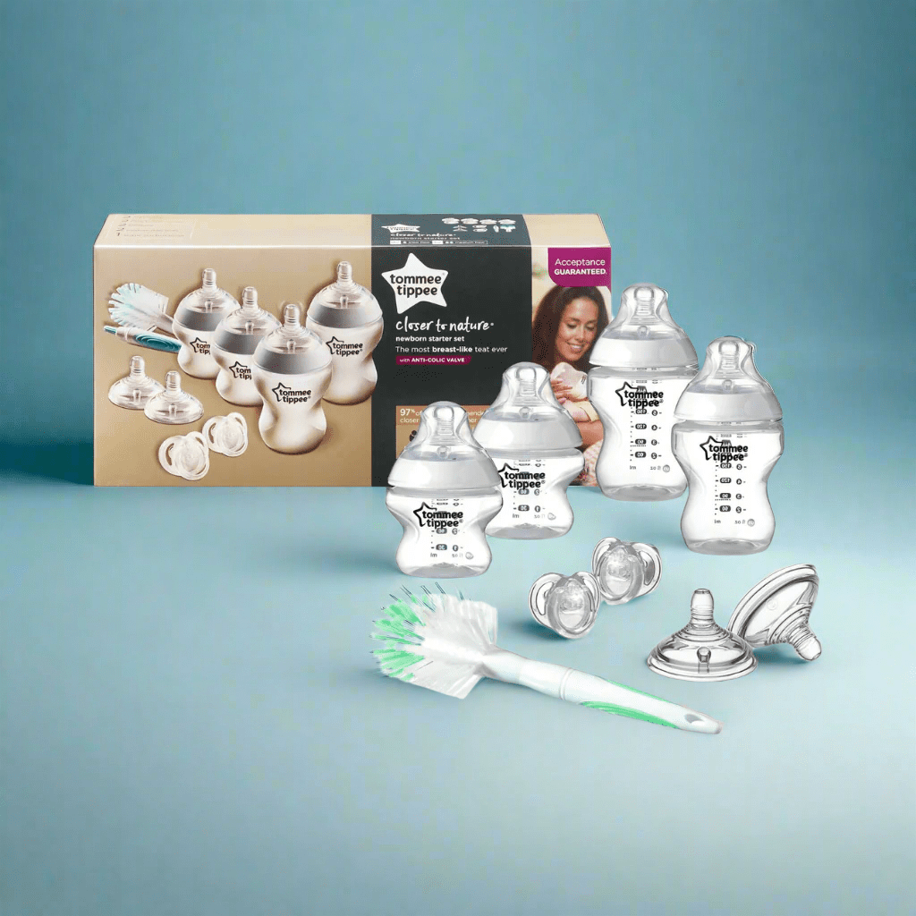 Look Alyfe Tommee Tippee Closer to Nature Newborn Baby Bottle Starter Set