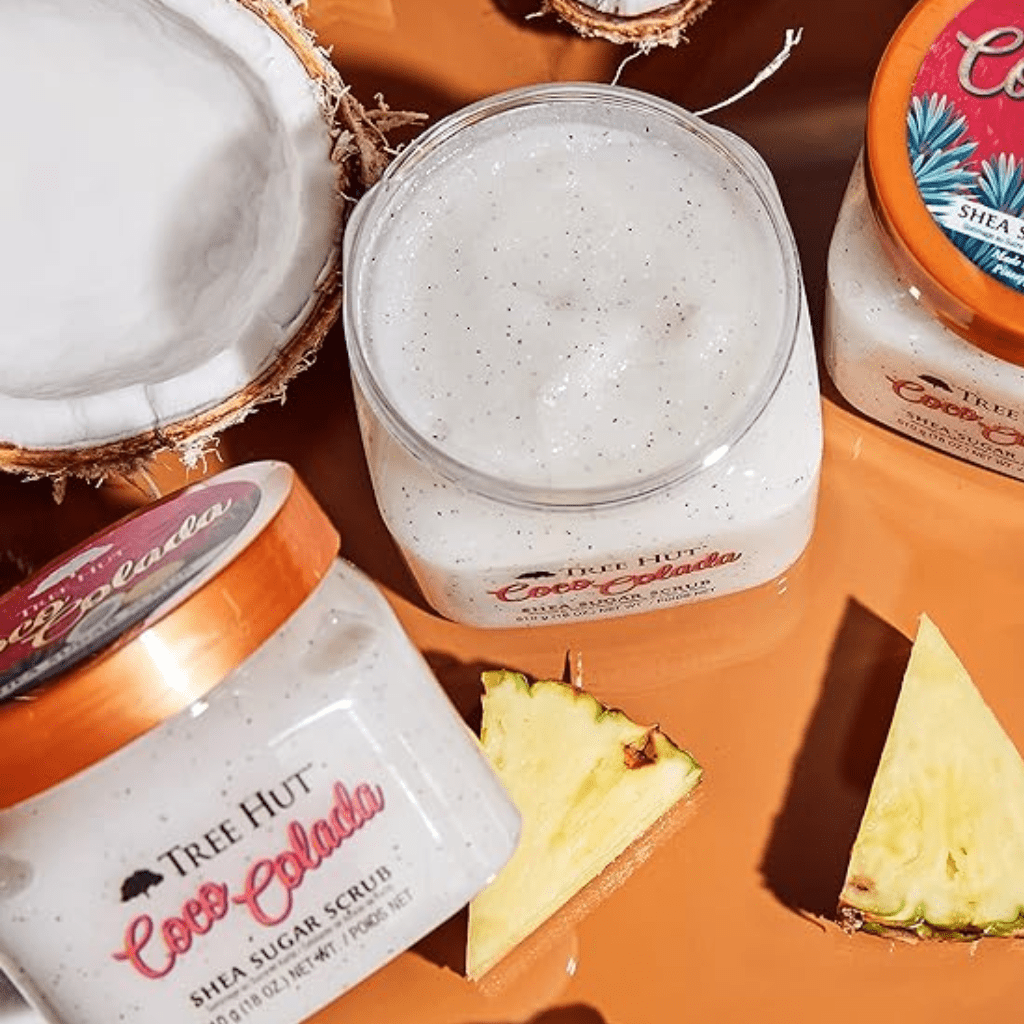 Look Alyfe Tree Hut Coco Colada Shea Sugar Scrub - 510g