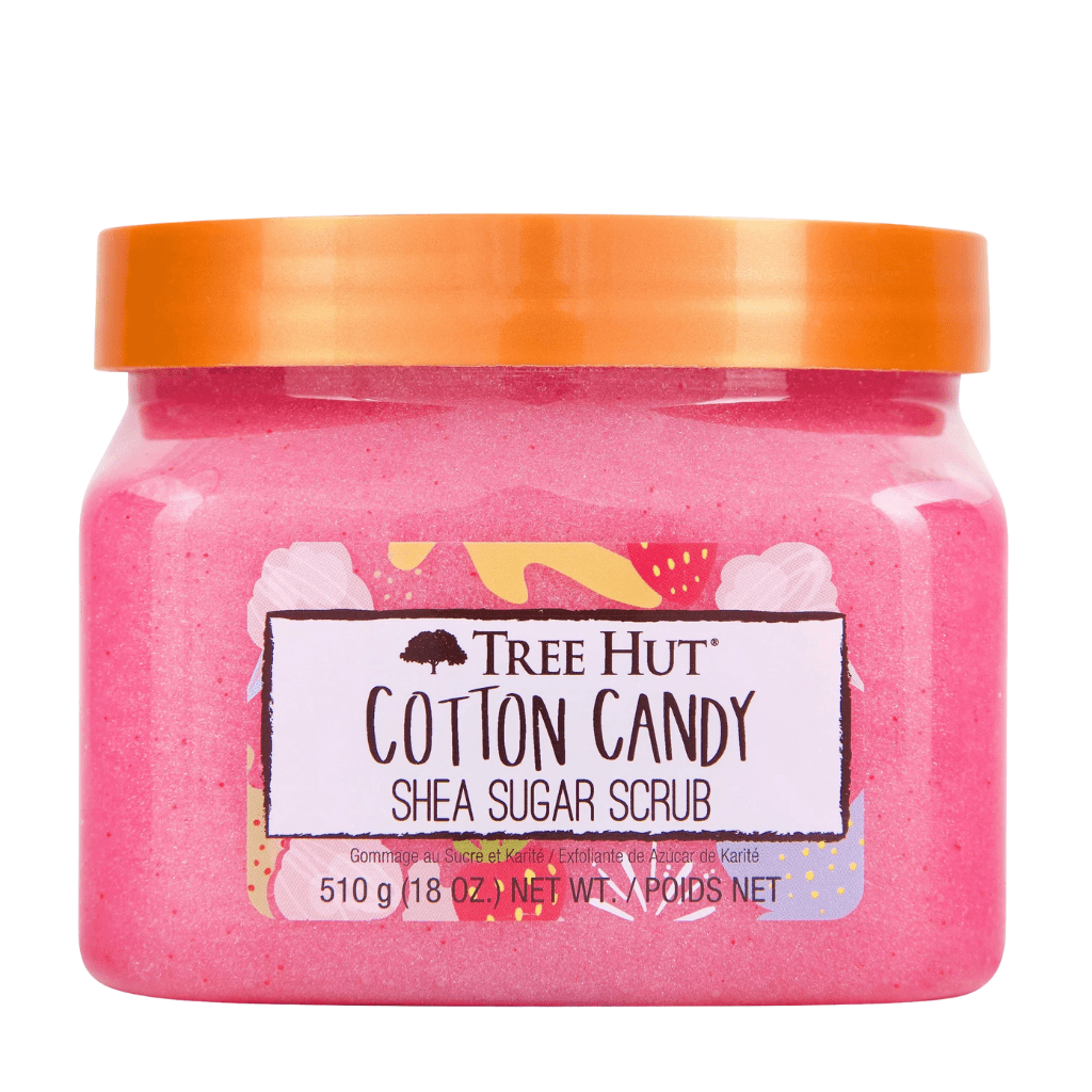 Look Alyfe Tree Hut Cotton Candy Shea Sugar Scrub - 510g