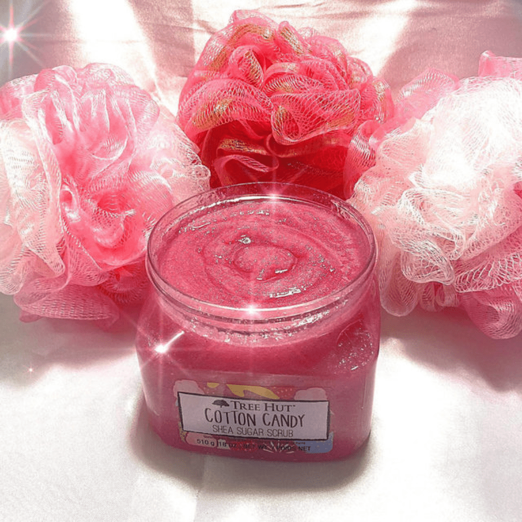 Look Alyfe Tree Hut Cotton Candy Shea Sugar Scrub - 510g