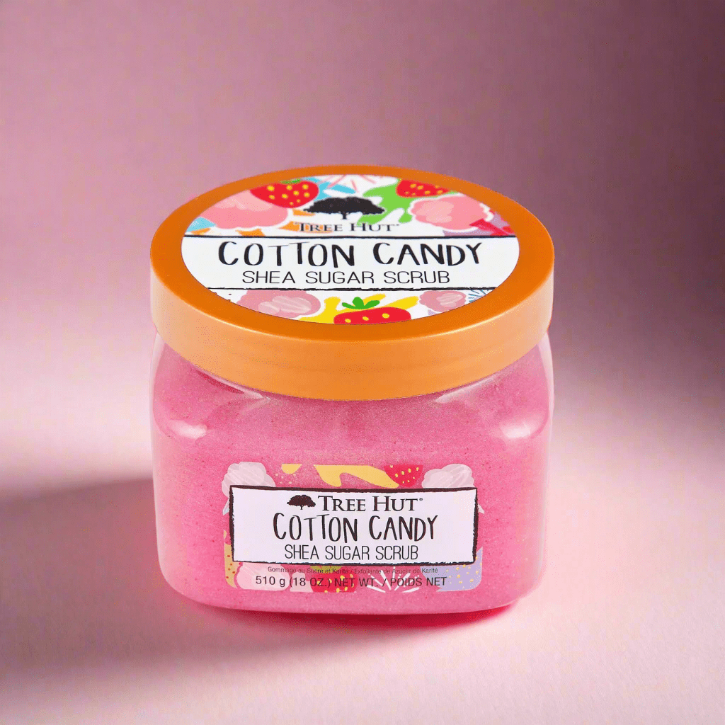 Look Alyfe Tree Hut Cotton Candy Shea Sugar Scrub - 510g