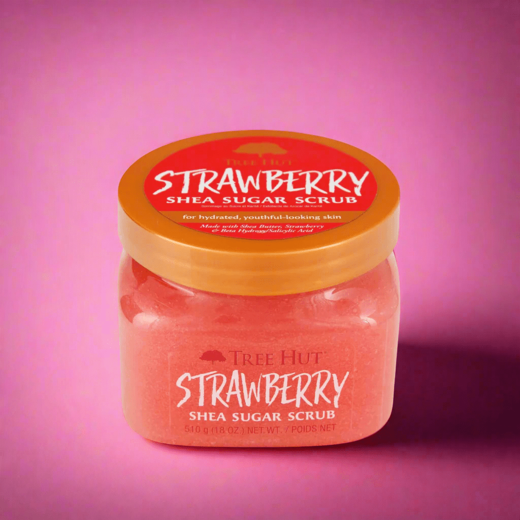 Look Alyfe Tree Hut Strawberry Shea Sugar Scrub - 510g