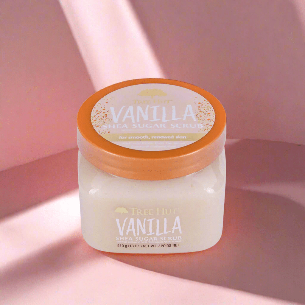 Look Alyfe Tree Hut Vanilla Shea Sugar Scrub - 510g