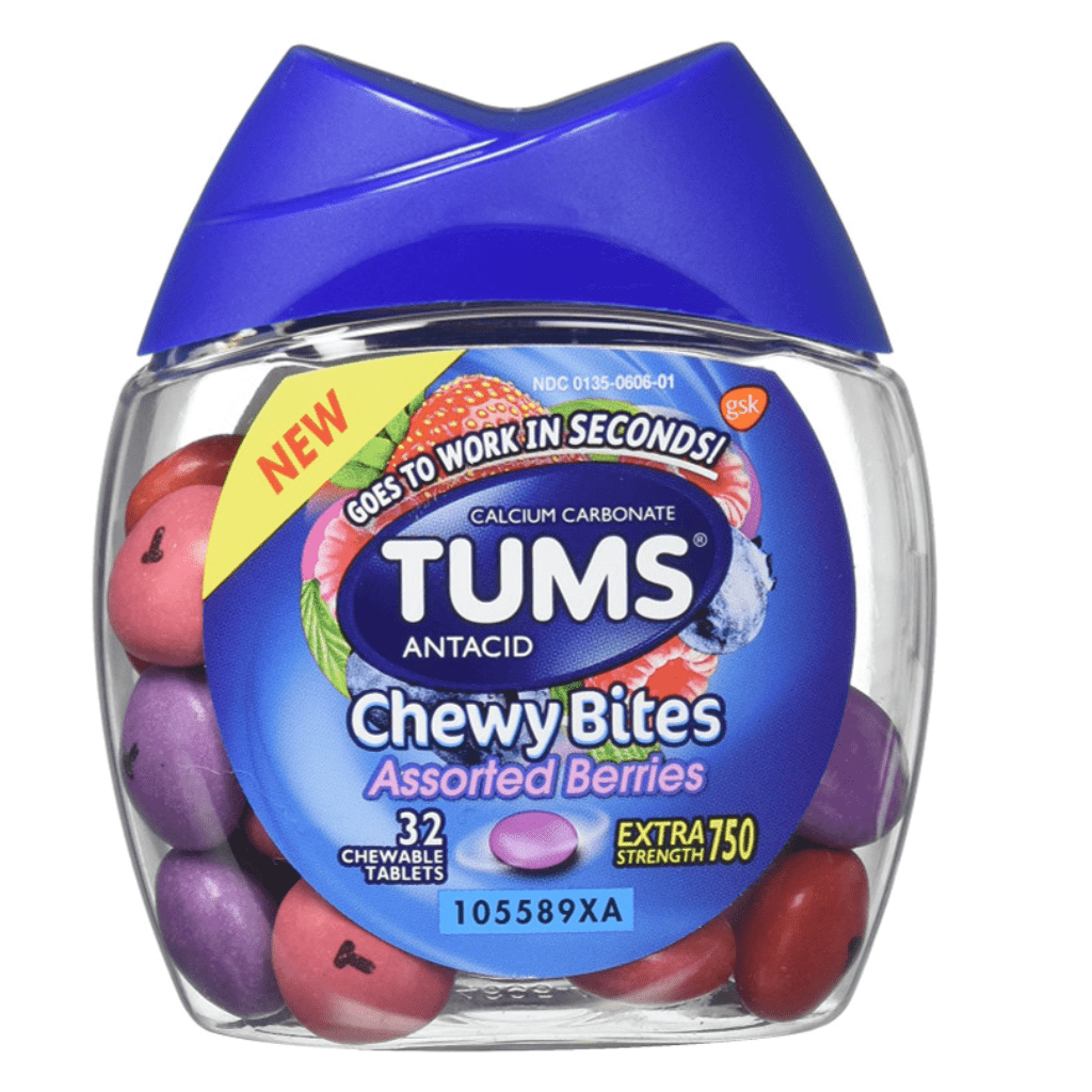 Look Alyfe Tums Chewy Antacid Bites - 750mg