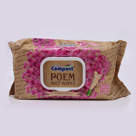 Look Alyfe Ultra Compact Italian Bougainvillea Poem Wet Wipes