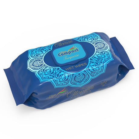 Look Alyfe Ultra Compact Traditional Ottoman Wet Wipes - 120 Sheets