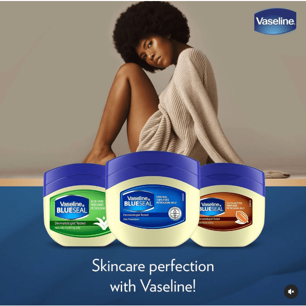 Look Alyfe Vaseline Blue Seal Aloe Fresh Petroleum Jelly