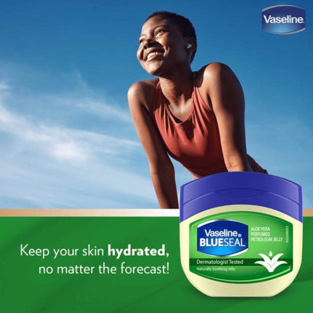 Look Alyfe Vaseline Blue Seal Aloe Fresh Petroleum Jelly