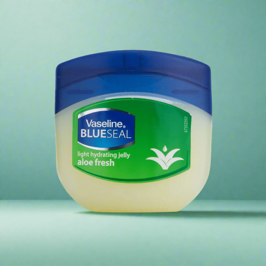 Look Alyfe Vaseline Blue Seal Aloe Fresh Petroleum Jelly