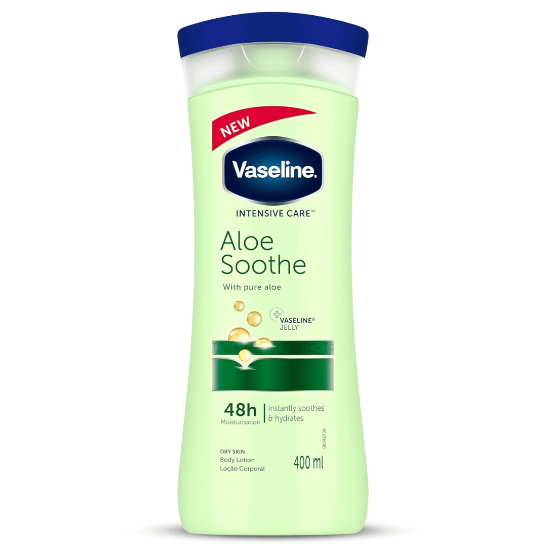 Look Alyfe Vaseline Intensive Care Aloe Soothe 48 Hour Moisturising Body Lotion - 400ml