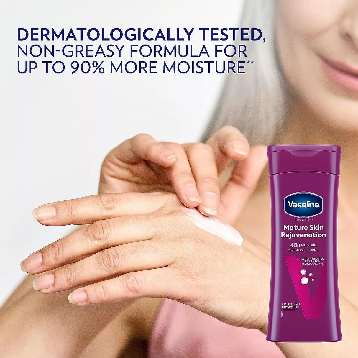 Look Alyfe Vaseline Intensive Care Mature Skin Rejuvenation Body Lotion - 400ml