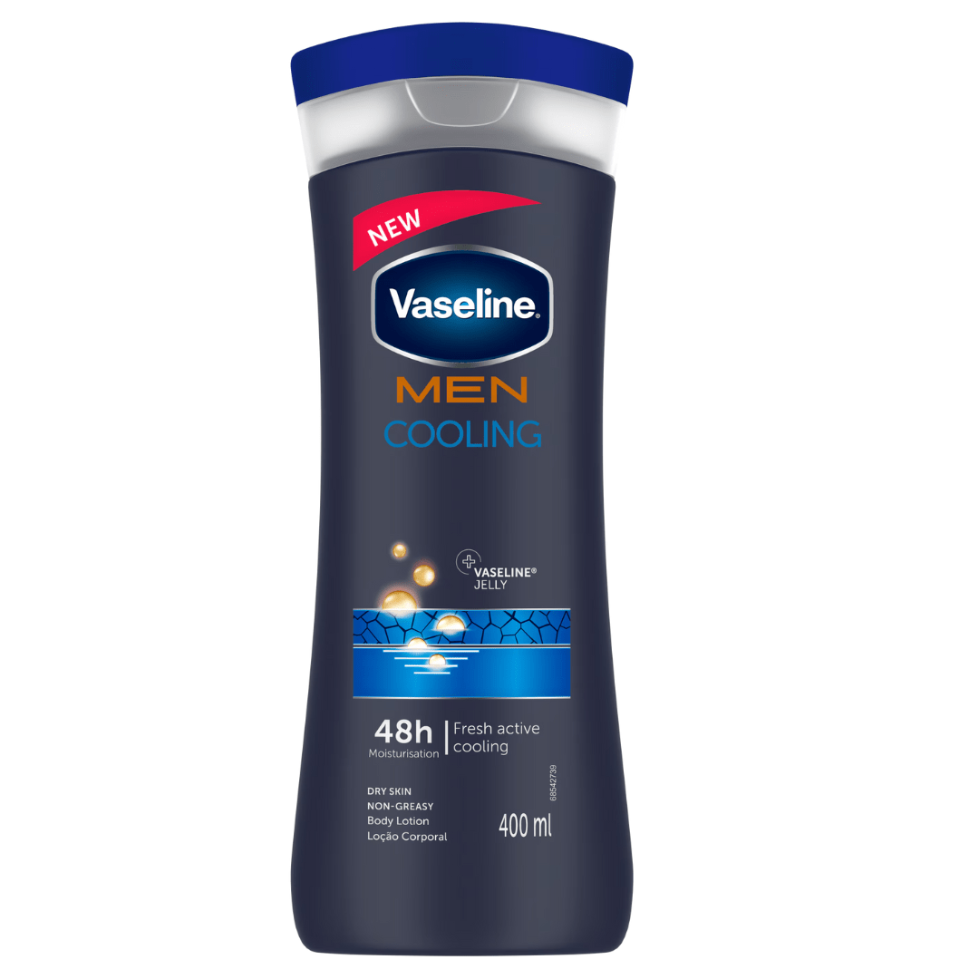 Look Alyfe Vaseline Intensive Care Men Cooling Moisturizing Body Lotion - 400ml