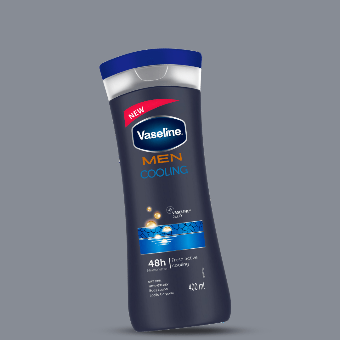 Look Alyfe Vaseline Intensive Care Men Cooling Moisturizing Body Lotion - 400ml