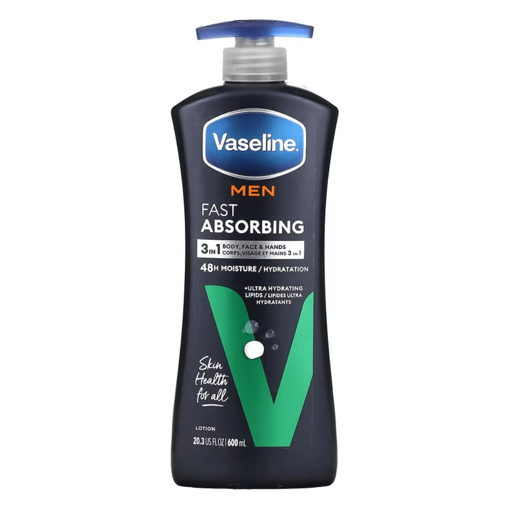 Look Alyfe Vaseline Men Fast Absorbing Body Lotion - 600ml